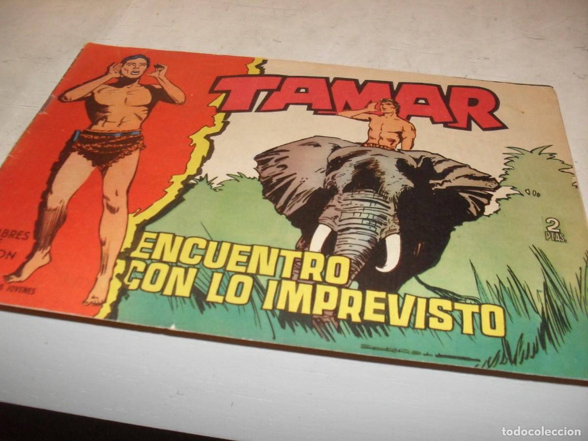 Tebeos: (ORIGINAL)TAMAR N&ordm; 122,ENCUENTRO CON LO IMPREVISTO,DE 186.TORAY,1961