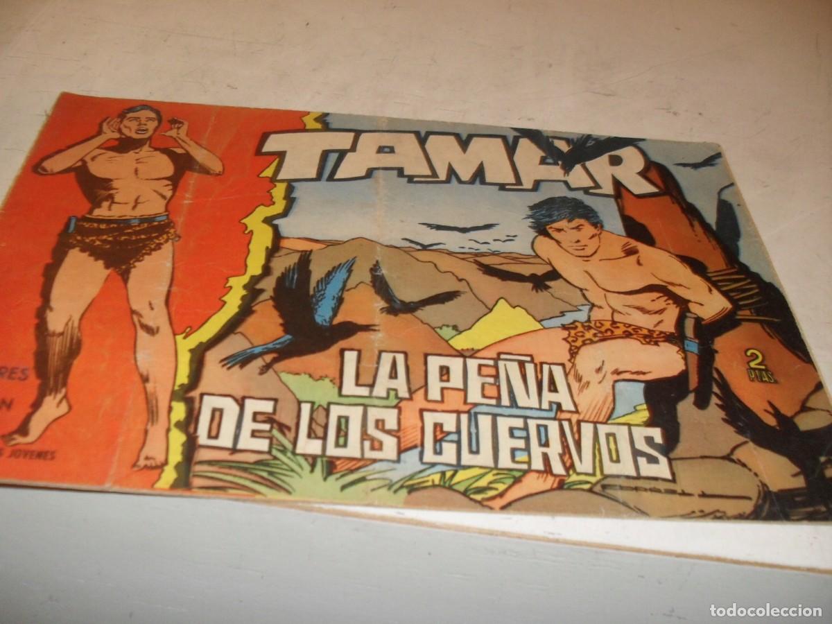 Tebeos: (ORIGINAL)TAMAR N&ordm; 121,LA PE&Ntilde;A DE LOS CUERVOS,DE 186.TORAY,1961