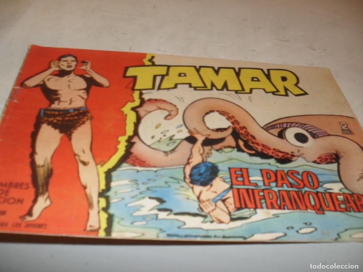 Tebeos: (ORIGINAL)TAMAR N&ordm; 120,EL PASO INFRANQUEABLE,DE 186.TORAY,1961