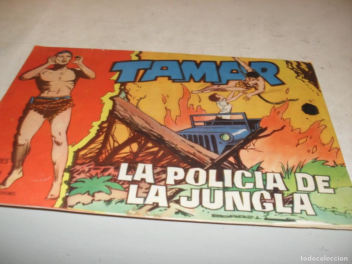 Tebeos: (ORIGINAL)TAMAR N&ordm; 119,LA POLICIA DE LA JUNGLA,DE 186.TORAY,1961