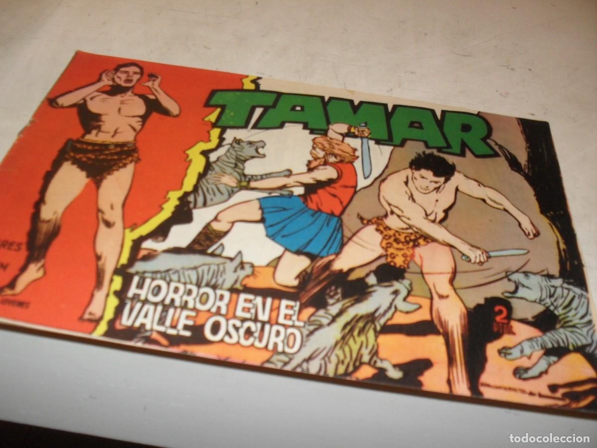 Tebeos: (ORIGINAL)TAMAR N&ordm; 117,HORROR EN EL VALLE OSCURO,DE 186.TORAY,1961