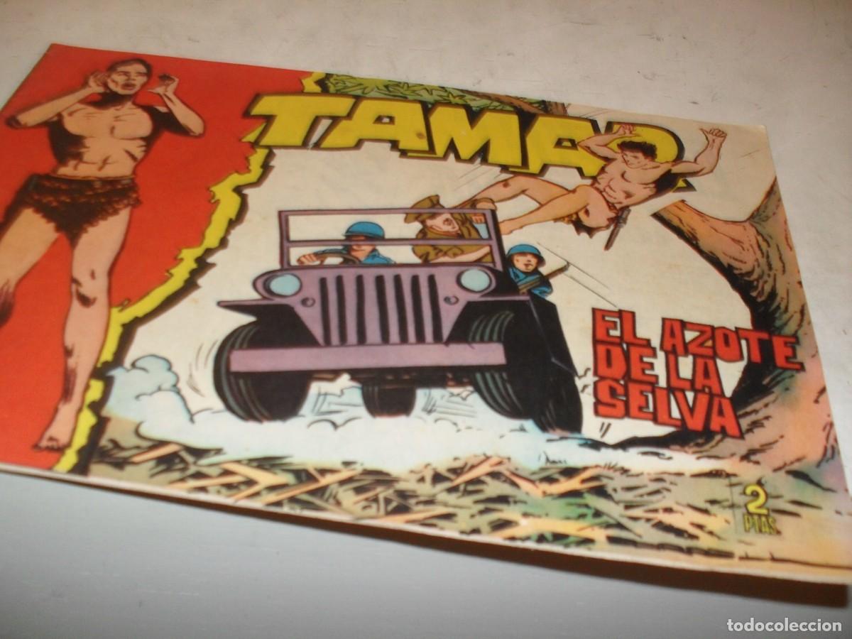 Tebeos: (ORIGINAL)TAMAR N&ordm; 116,EL AZOTE DE LA SELVA,DE 186.TORAY,1961