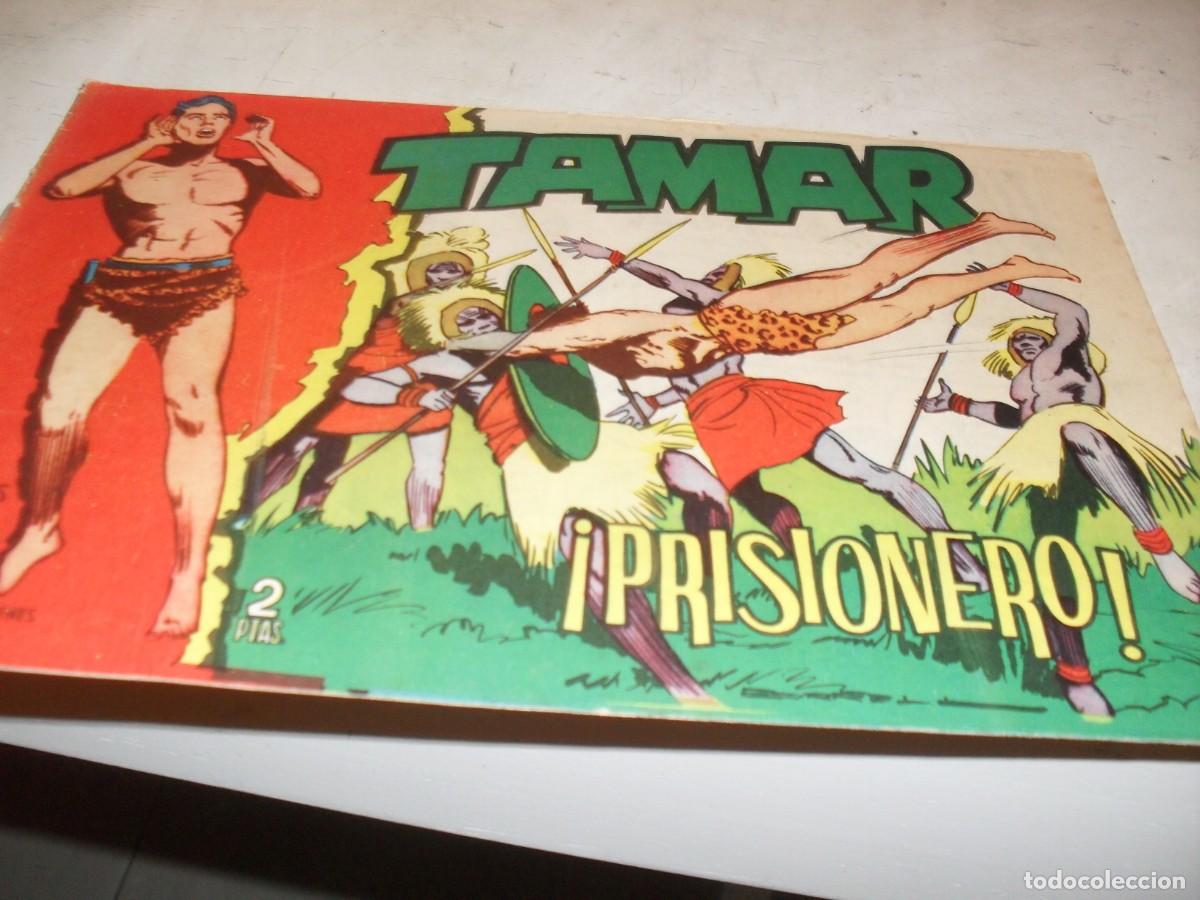 Tebeos: (ORIGINAL)TAMAR N&ordm; 113,PRISIONERO&iexcl;&iexcl;,DE 186.TORAY,1961