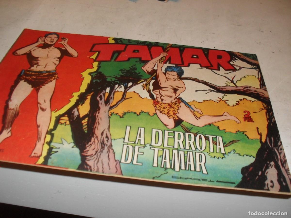 Tebeos: (ORIGINAL)TAMAR N&ordm; 111,LA DERROTA DE TAMAR,DE 186.TORAY,1961