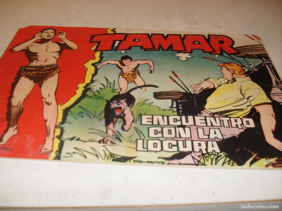 Tebeos: (ORIGINAL)TAMAR N&ordm; 109,EN CUENTRO CON LA LOCURA,DE 186.TORAY,1961