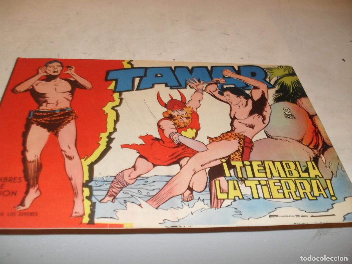 Tebeos: (ORIGINAL)TAMAR N&ordm; 107,TIEMBLA LA TIERRA,DE 186.TORAY,1961