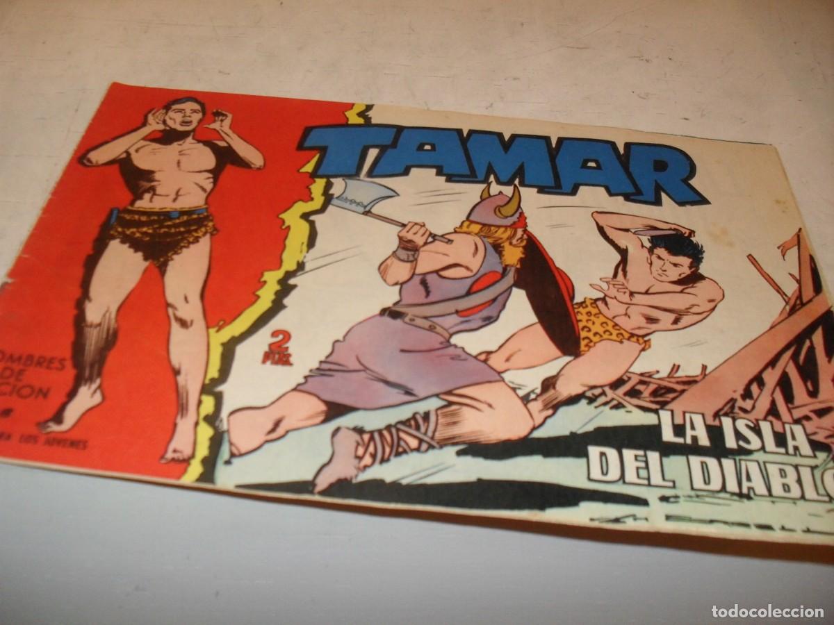 Tebeos: (ORIGINAL)TAMAR N&ordm; 106,LA ISLA DEL DIABLO,DE 186.TORAY,1961