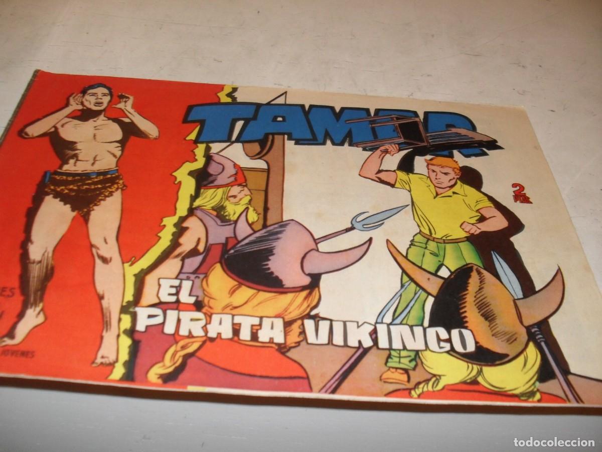 Tebeos: (ORIGINAL)TAMAR N&ordm; 104,EL PIRATA VIKINGO,DE 186.TORAY,1961
