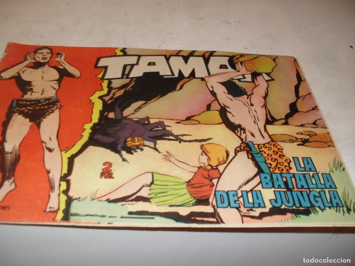 Tebeos: (ORIGINAL)TAMAR N&ordm; 101,LA BATALLA D ELA JUNGLA,DE 186.TORAY,1961