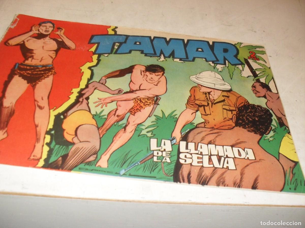 Tebeos: (ORIGINAL)TAMAR N&ordm; 95,LA LLAMADA DE LA SELVA,DE 186.TORAY,1961
