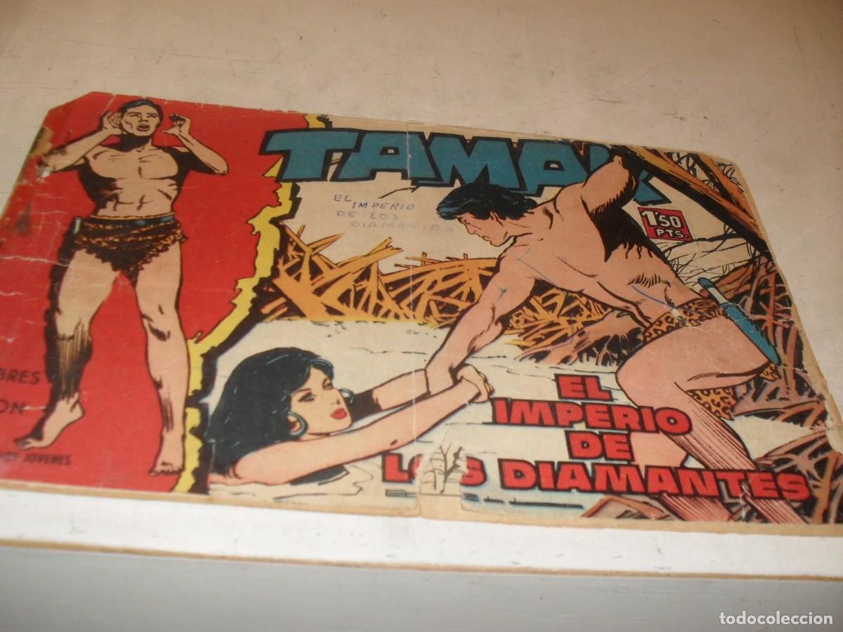 Tebeos: (ORIGINAL)TAMAR N&ordm; 91,EL IMPERIO DE LOS DIAMANTES,DE 186.TORAY,1961