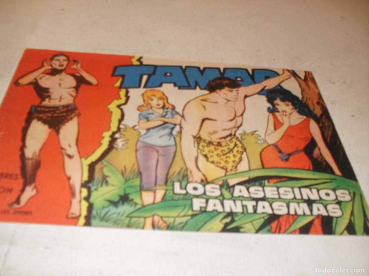 Tebeos: (ORIGINAL)TAMAR N&ordm; 84,LOS ASESINOS FANTASMAS,DE 186.TORAY,1961