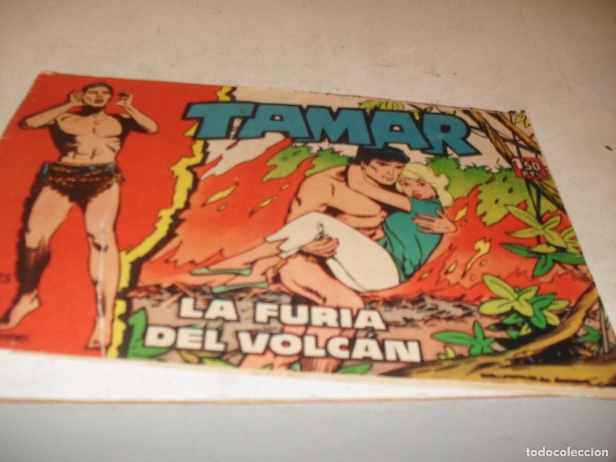 Tebeos: (ORIGINAL)TAMAR N&ordm; 74,LA FURIA DEL VOLCAN,DE 186.TORAY,1961