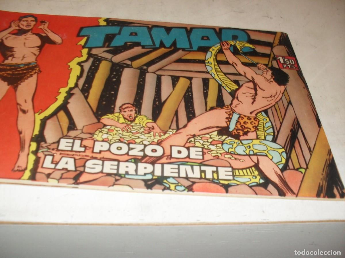 Tebeos: (ORIGINAL)TAMAR N&ordm; 73,EL POZO DE LAS SERPIENTES,DE 186.TORAY,1961