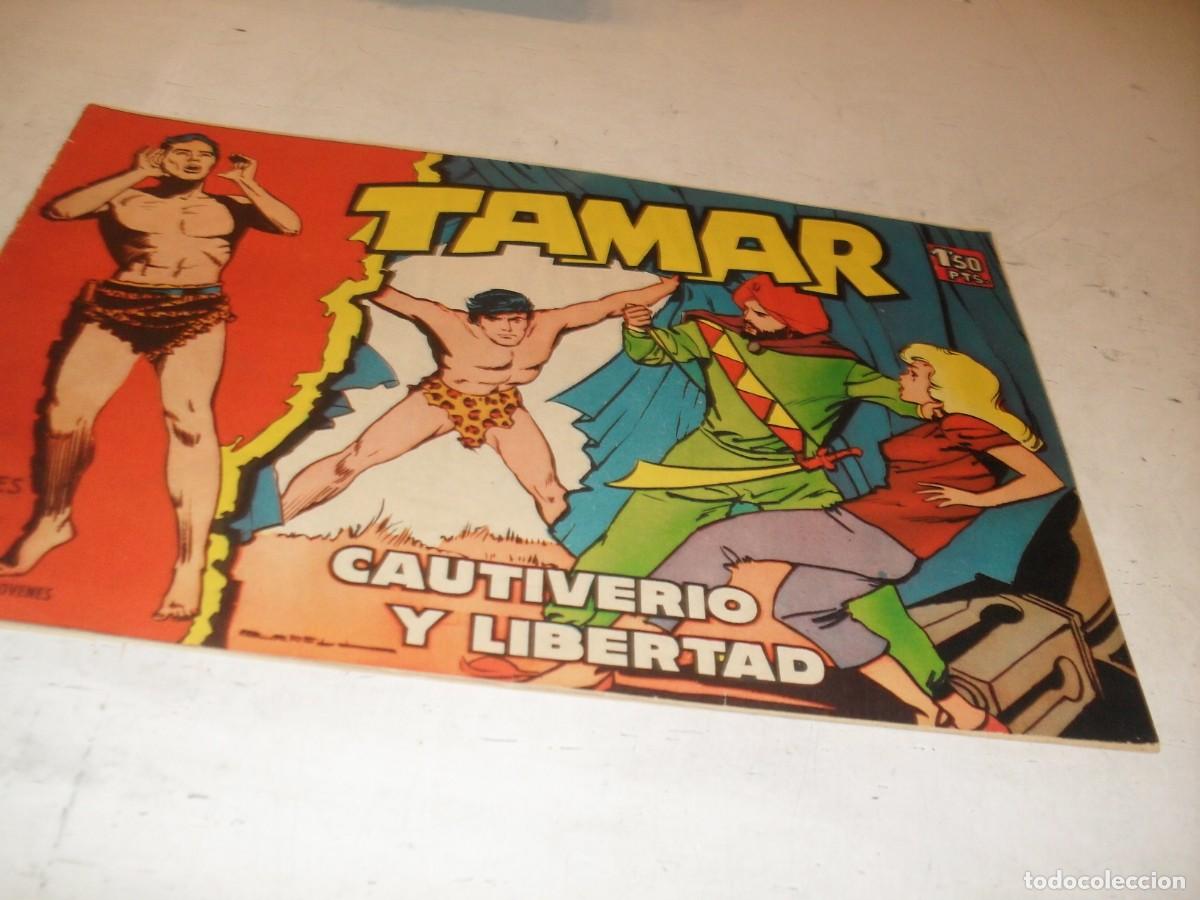 Tebeos: (ORIGINAL)TAMAR N&ordm; 72,CAUTIVERIO Y LIBERTAD,DE 186.TORAY,1961