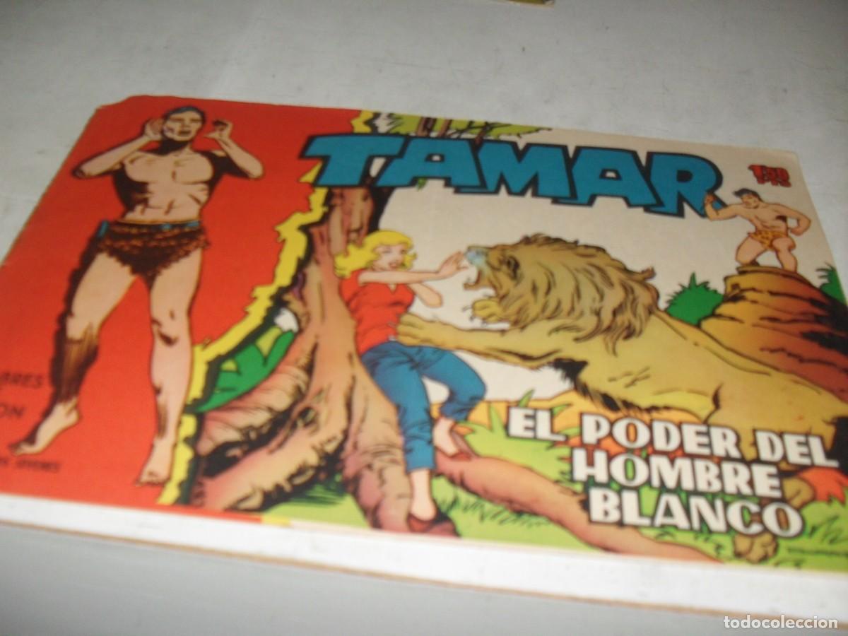 Tebeos: (ORIGINAL)TAMAR N&ordm; 61,EL PODER DEL HOMBRE BLANCO,DE 186.TORAY,1961