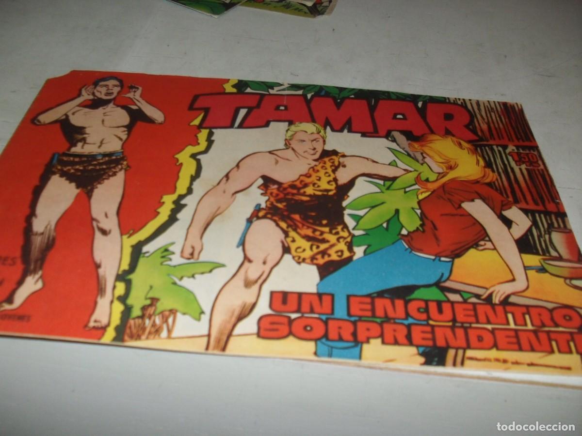 Tebeos: (ORIGINAL)TAMAR N&ordm; 58,UN ENCUENTRO SORPRENDENTE,DE 186.TORAY,1961