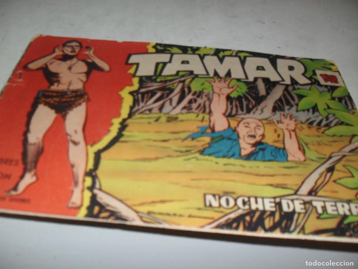 Tebeos: (FACSIMIL)TAMAR N&ordm; 52,NOCHE DE TERROR,DE 186.TORAY,1961