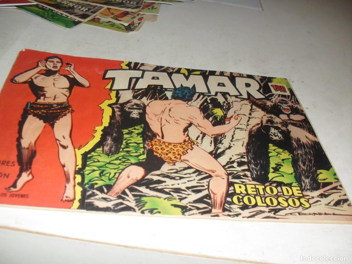 Tebeos: (ORIGINAL)TAMAR N&ordm; 51,RETO DE COLOSOS,DE 186.TORAY,1961