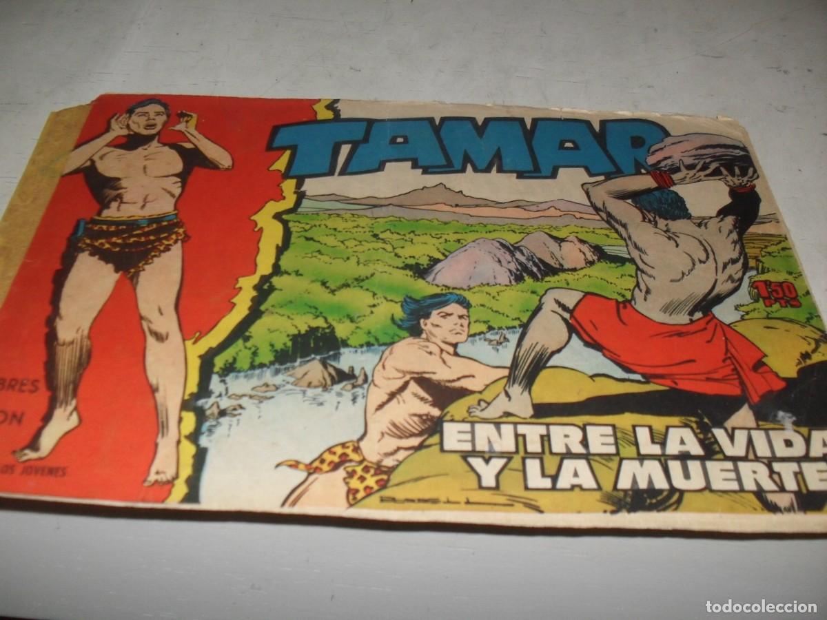 Tebeos: (ORIGINAL)TAMAR N&ordm; 47,ENTRE LA VIDA Y LA MUERTE,DE 186.TORAY,1961