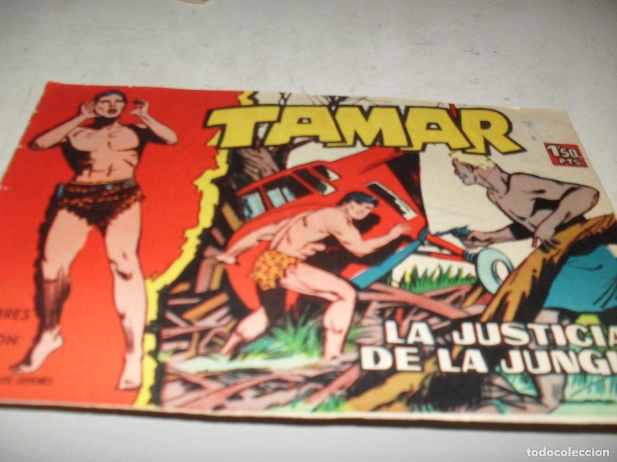 Tebeos: (ORIGINAL)TAMAR N&ordm; 46,LA JUSTICIA DE LA JUNGLA,DE 186.TORAY,1961
