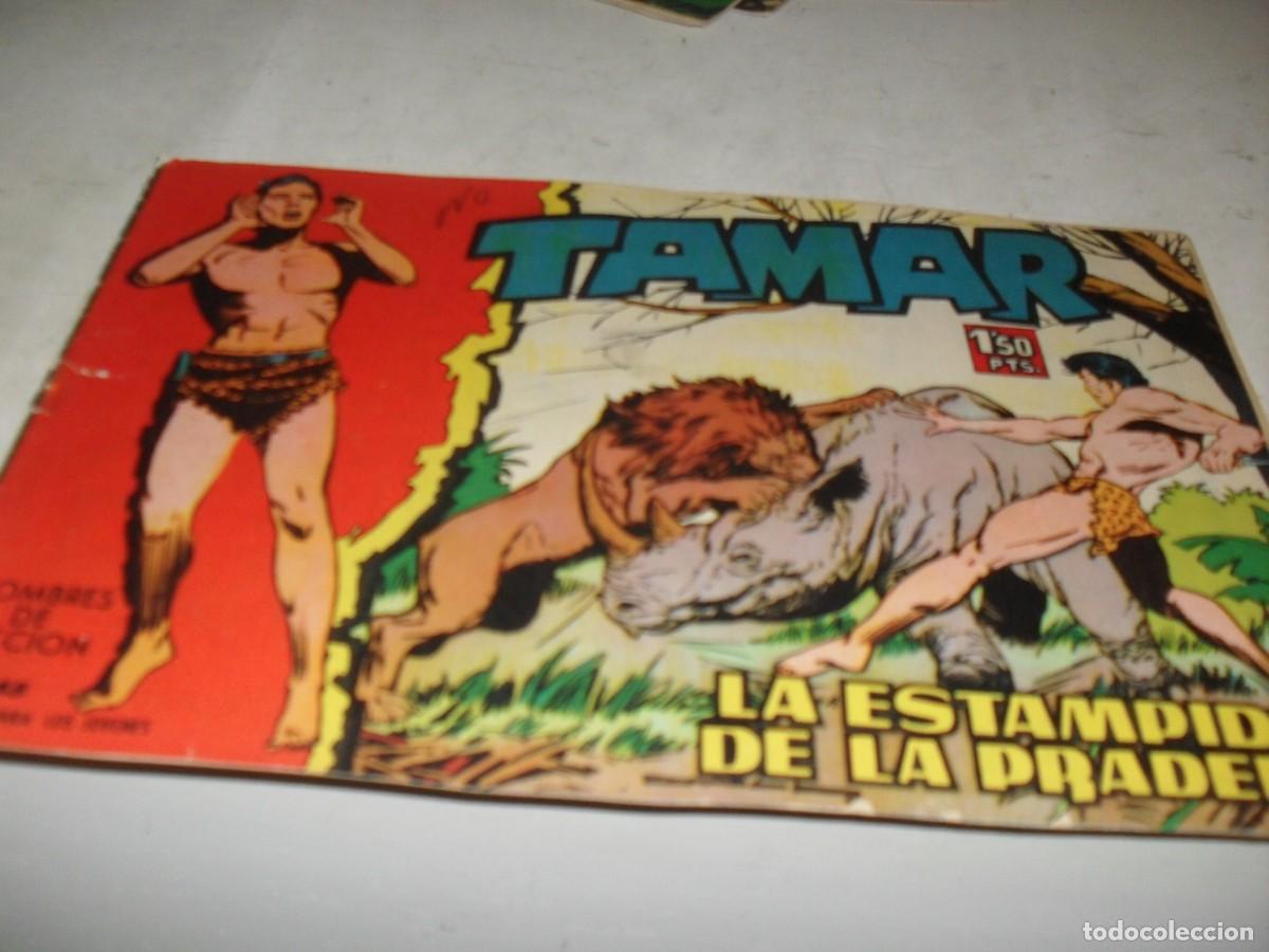 Tebeos: (ORIGINAL)TAMAR N&ordm; 45,LA ESTAMPIDA DE LA PRADERA,DE 186.TORAY,1961 - Foto 1