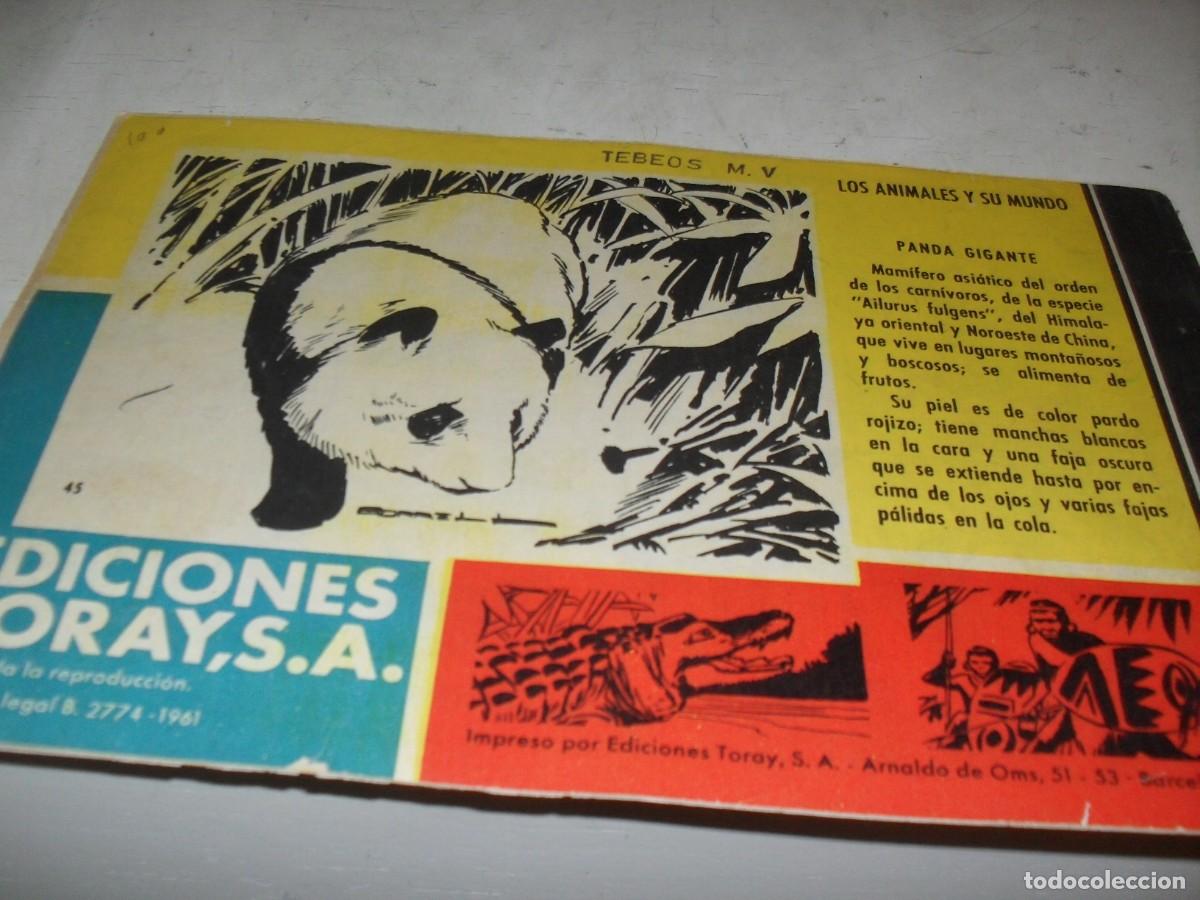 Tebeos: (ORIGINAL)TAMAR N&ordm; 45,LA ESTAMPIDA DE LA PRADERA,DE 186.TORAY,1961 - Foto 2