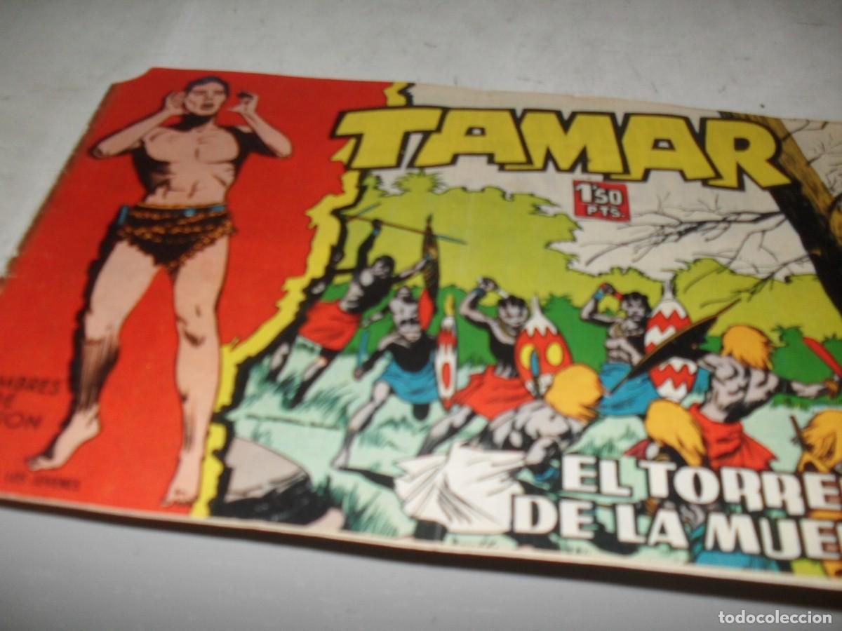 Tebeos: (ORIGINAL)TAMAR N&ordm; 43,EL TORRENTE DE LA MUERTE,DE 186.TORAY,1961