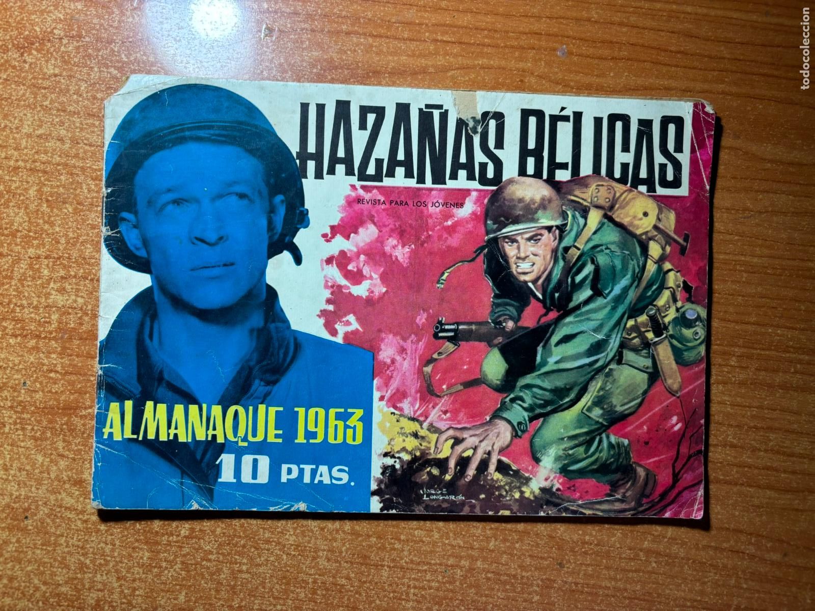 Tebeos: HAZA&Ntilde;AS BELICAS ALMANAQUE 1963 EDITORIAL TORAY