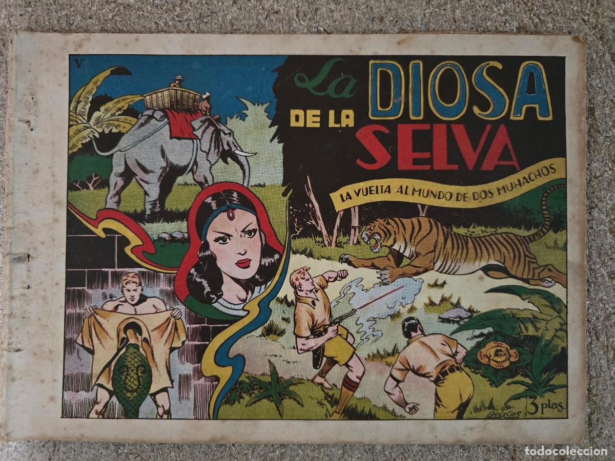 Tebeos: La Vuelta al Mundo de dos Muchachos.Album V.EdicionesToray