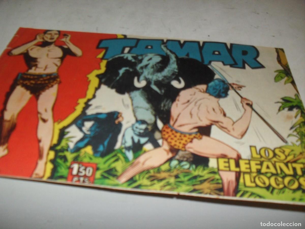 Tebeos: (ORIGINAL)TAMAR N&ordm; 41,LOS ELEFANTES LOCOS,DE 186.TORAY,1961