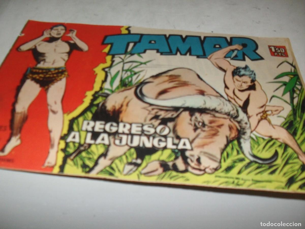 Tebeos: (ORIGINAL)TAMAR N&ordm; 39,REGRESO A LA JUNGLA,DE 186.TORAY,1961