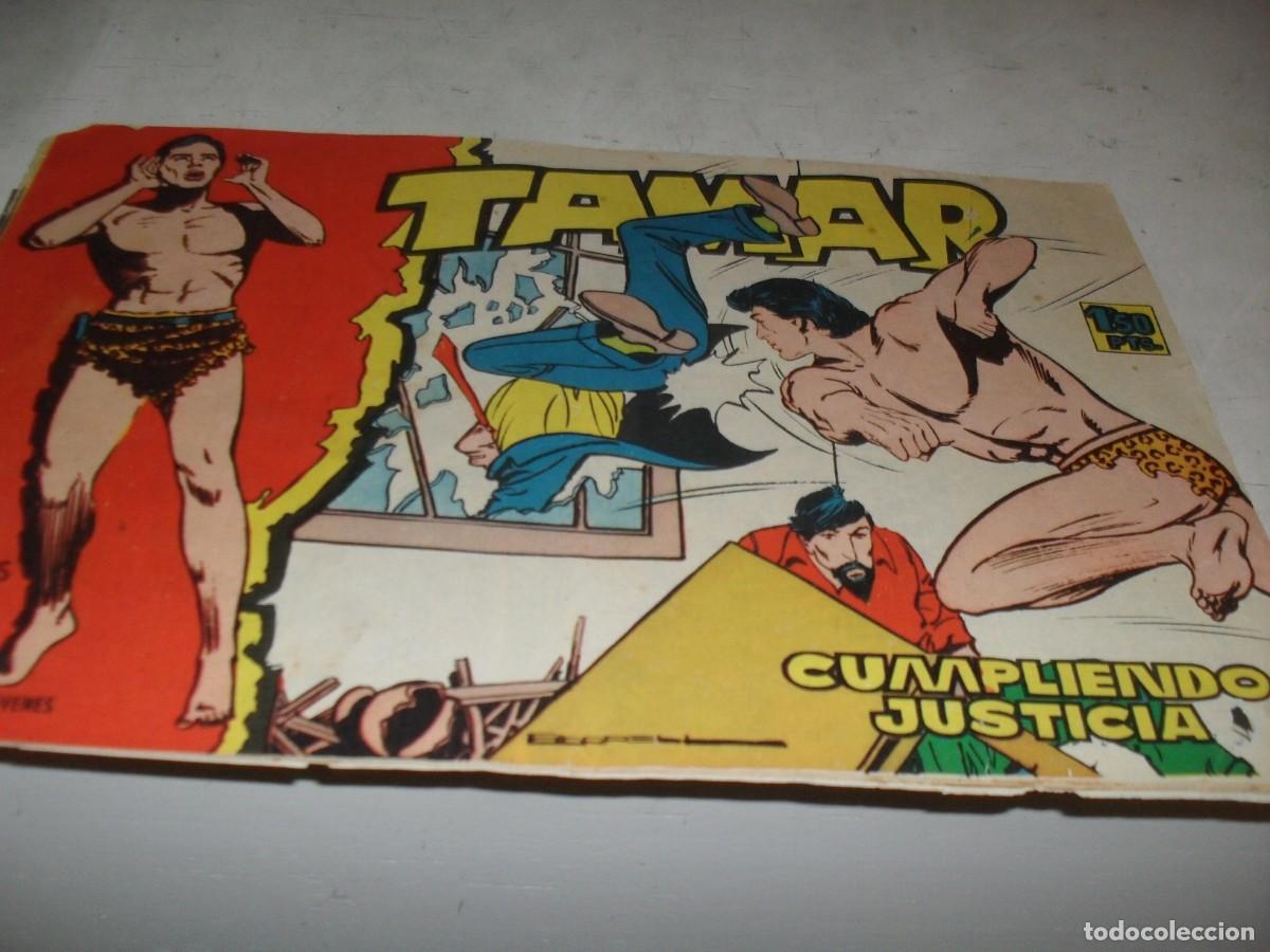 Tebeos: (ORIGINAL)TAMAR N&ordm; 37,CUMPLIENDO JUSTICIA,DE 186.TORAY,1961