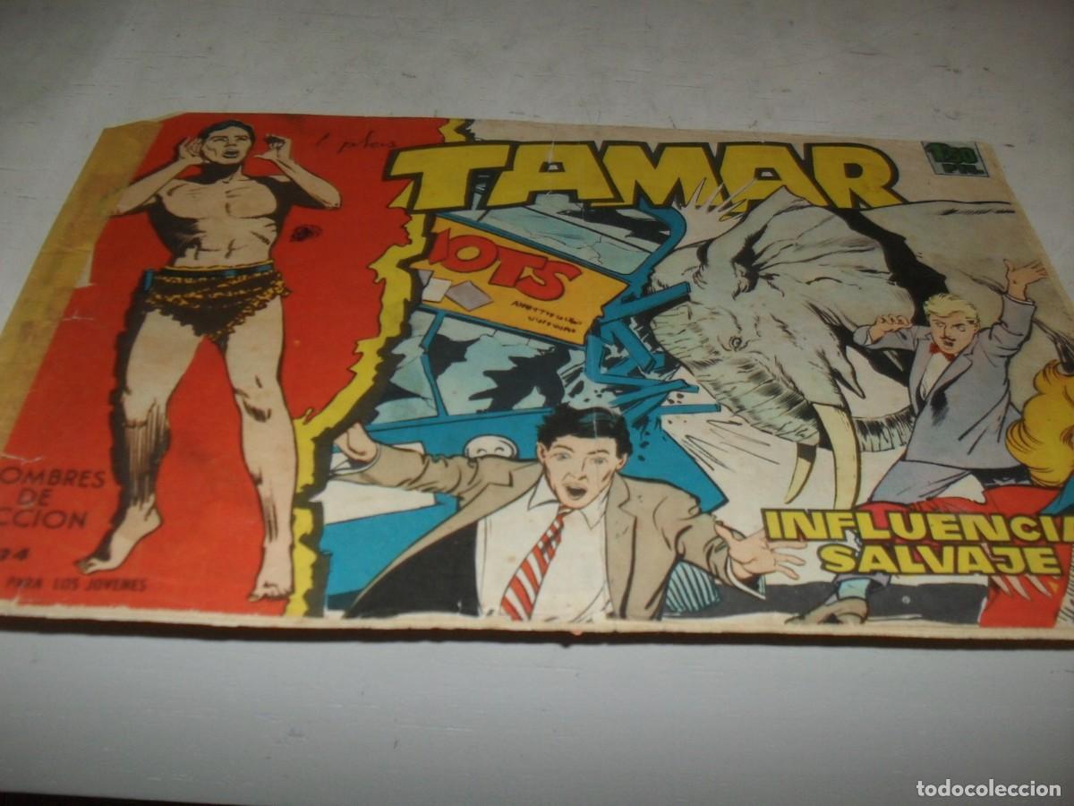 Tebeos: (ORIGINAL)TAMAR N&ordm; 34,INFLUENCIA SALVAJE,DE 186.TORAY,1961