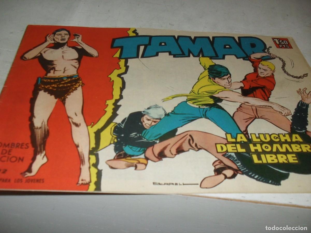 Tebeos: (ORIGINAL)TAMAR N&ordm; 32,LA LUCHA DEL HOMBRE LIBRE,DE 186.TORAY,1961