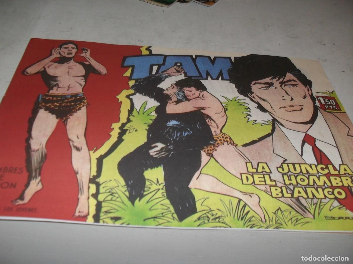 Tebeos: (FACSIMIL)TAMAR N&ordm; 30,LA JUNGLA DEL HOMBRE BLANCO,DE 186.TORAY,1961
