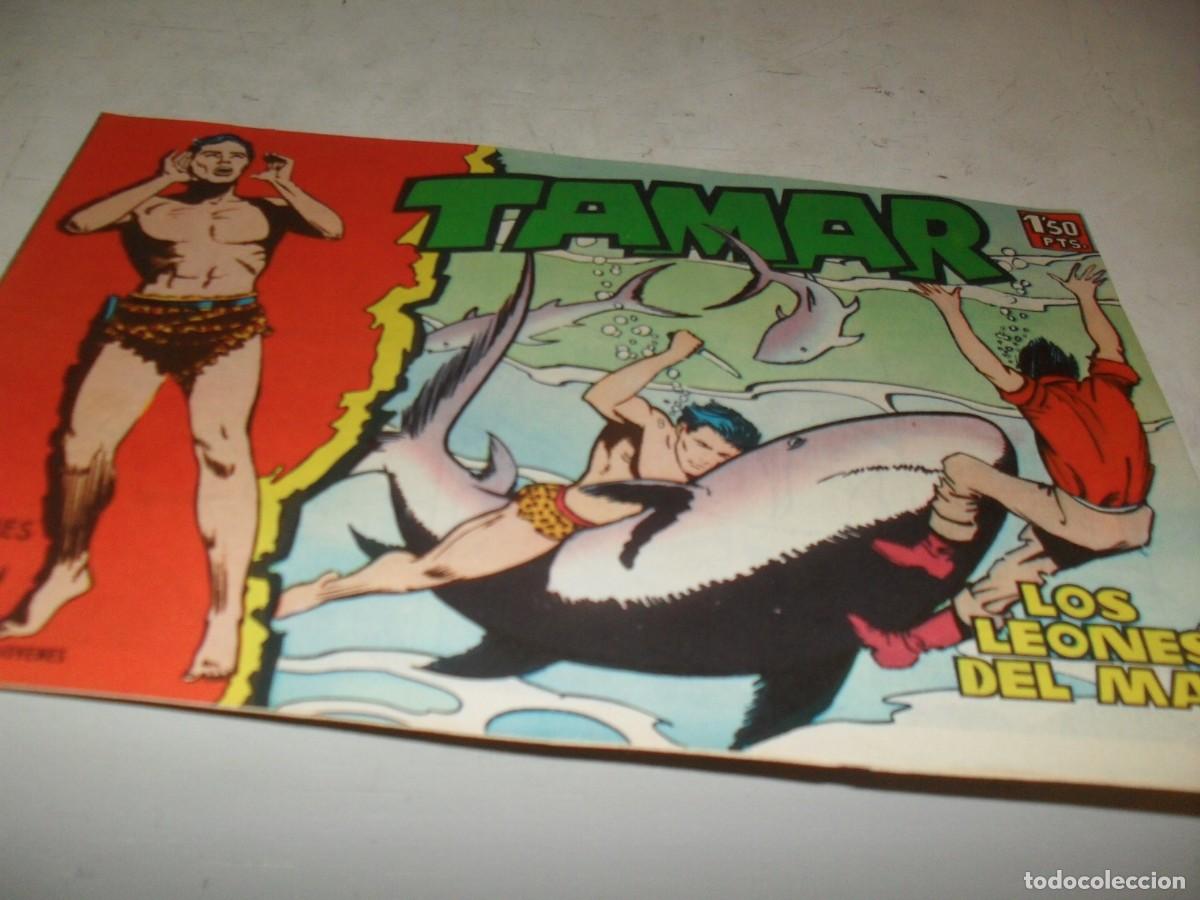 Tebeos: (ORIGINAL)TAMAR N&ordm; 28,LOS LEONES DEL MAR,DE 186.TORAY,1961
