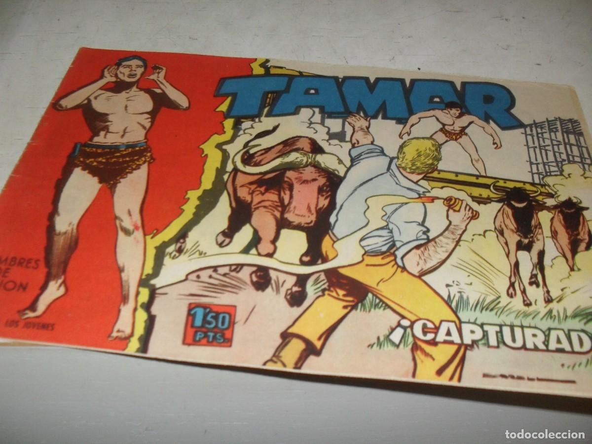Tebeos: (ORIGINAL)TAMAR N&ordm; 25,CAPTURADO,DE 186.TORAY,1961