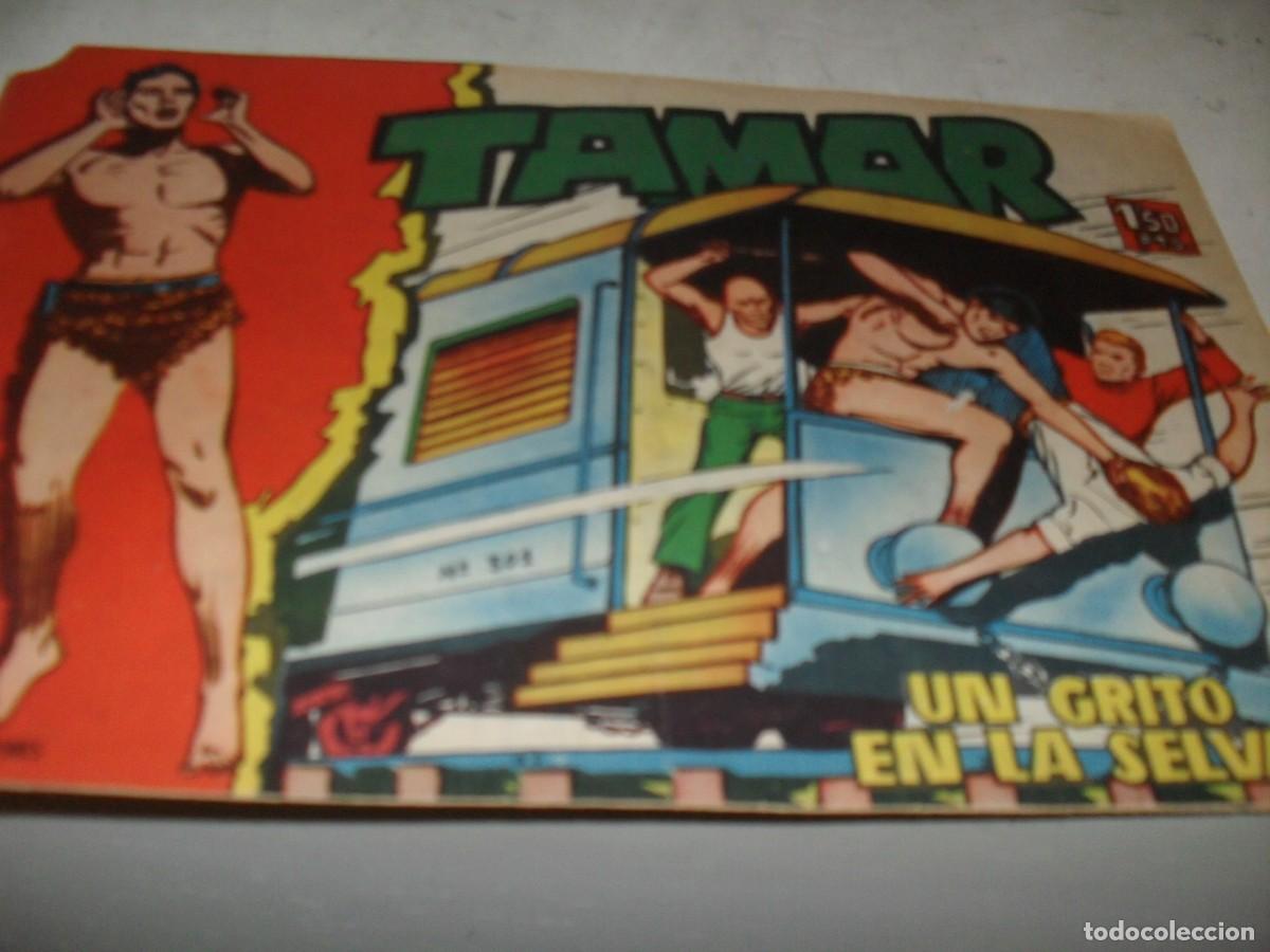Tebeos: (ORIGINAL)TAMAR N&ordm; 24,UN GRITO EN LA SELVA,DE 186.TORAY,1961