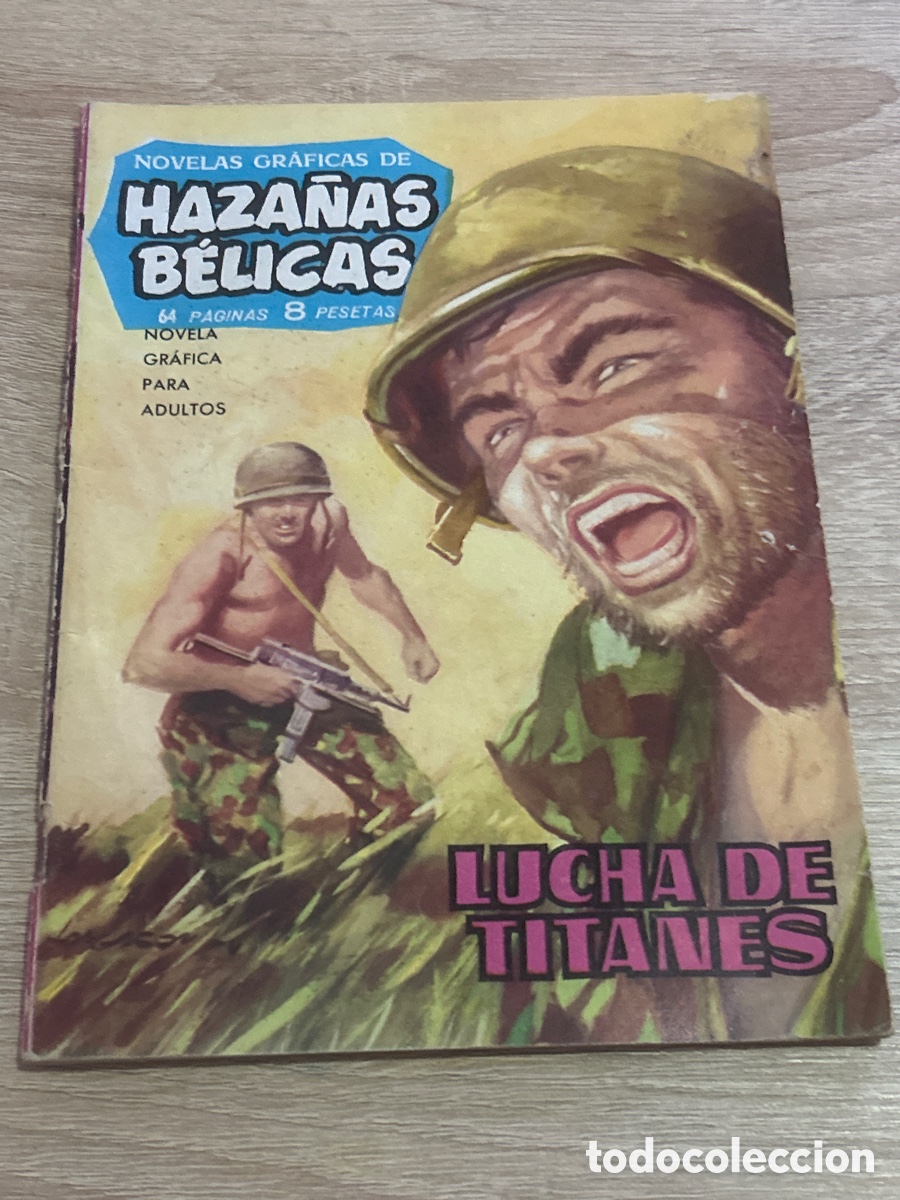Tebeos: Haza&ntilde;as b&eacute;licas lucha de titanes 18