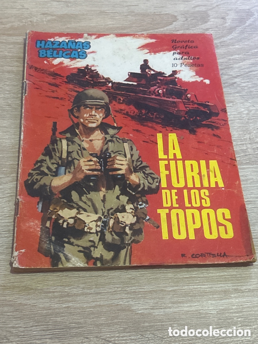 Tebeos: Haza&ntilde;as b&eacute;licas la furia de los topos n&uacute;m 159