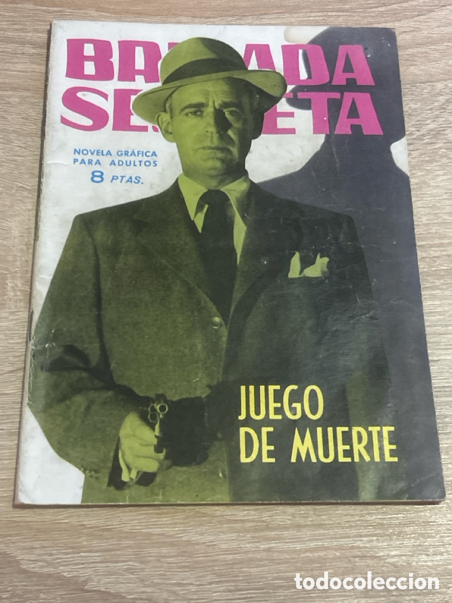 Tebeos: C&oacute;mic brigada secreta juego de muerte n&uacute;m 49