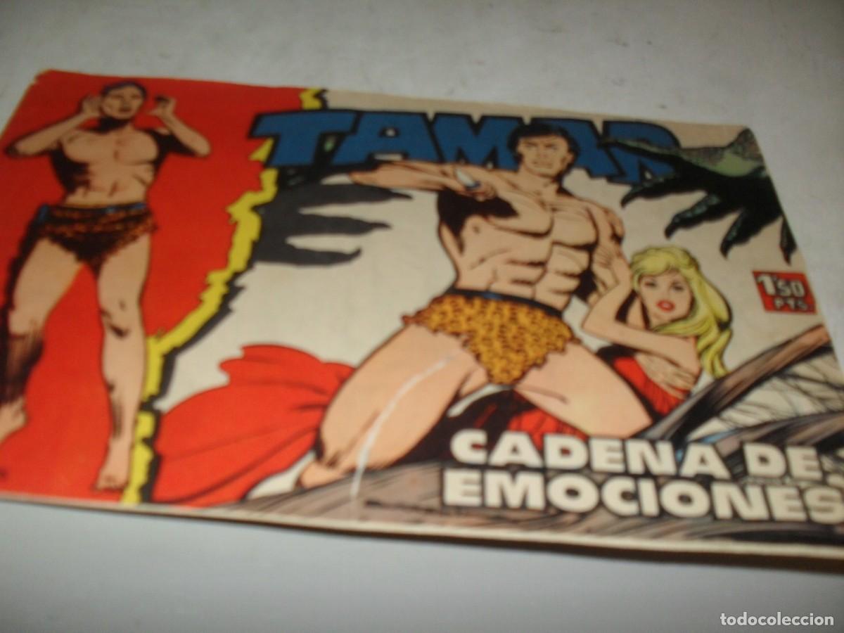 Tebeos: (ORIGINAL)TAMAR N&ordm; 19,CADENA DE EMOCIONES,DE 186.TORAY,1961