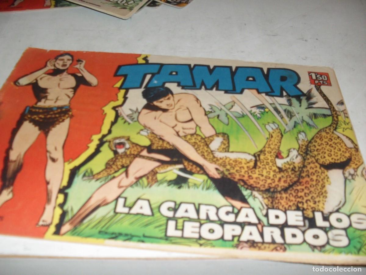 Tebeos: (ORIGINAL)TAMAR N&ordm; 17,LA CARGA D ELOS LEOPARDOS,DE 186.TORAY,1961