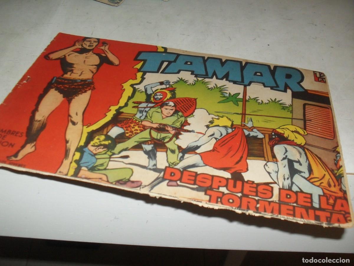 Tebeos: (ORIGINAL)TAMAR N&ordm; 8,PRIMEROS N&ordm;,DESPUES DE LA TORMENTA,DE 186.TORAY,1961