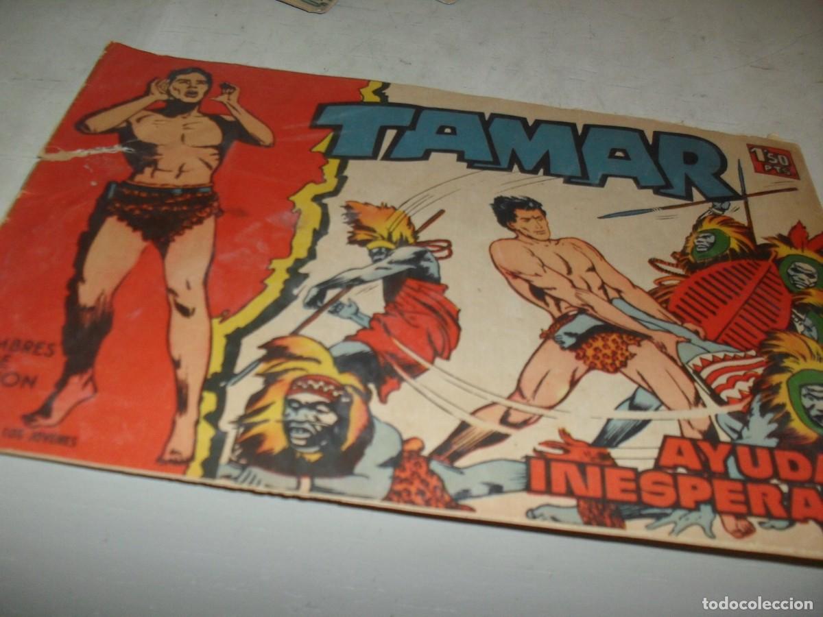 Tebeos: (ORIGINAL)TAMAR N&ordm; 7,PRIMEROS N&ordm;,AYUDA INESPERADA,DE 186.TORAY,1961