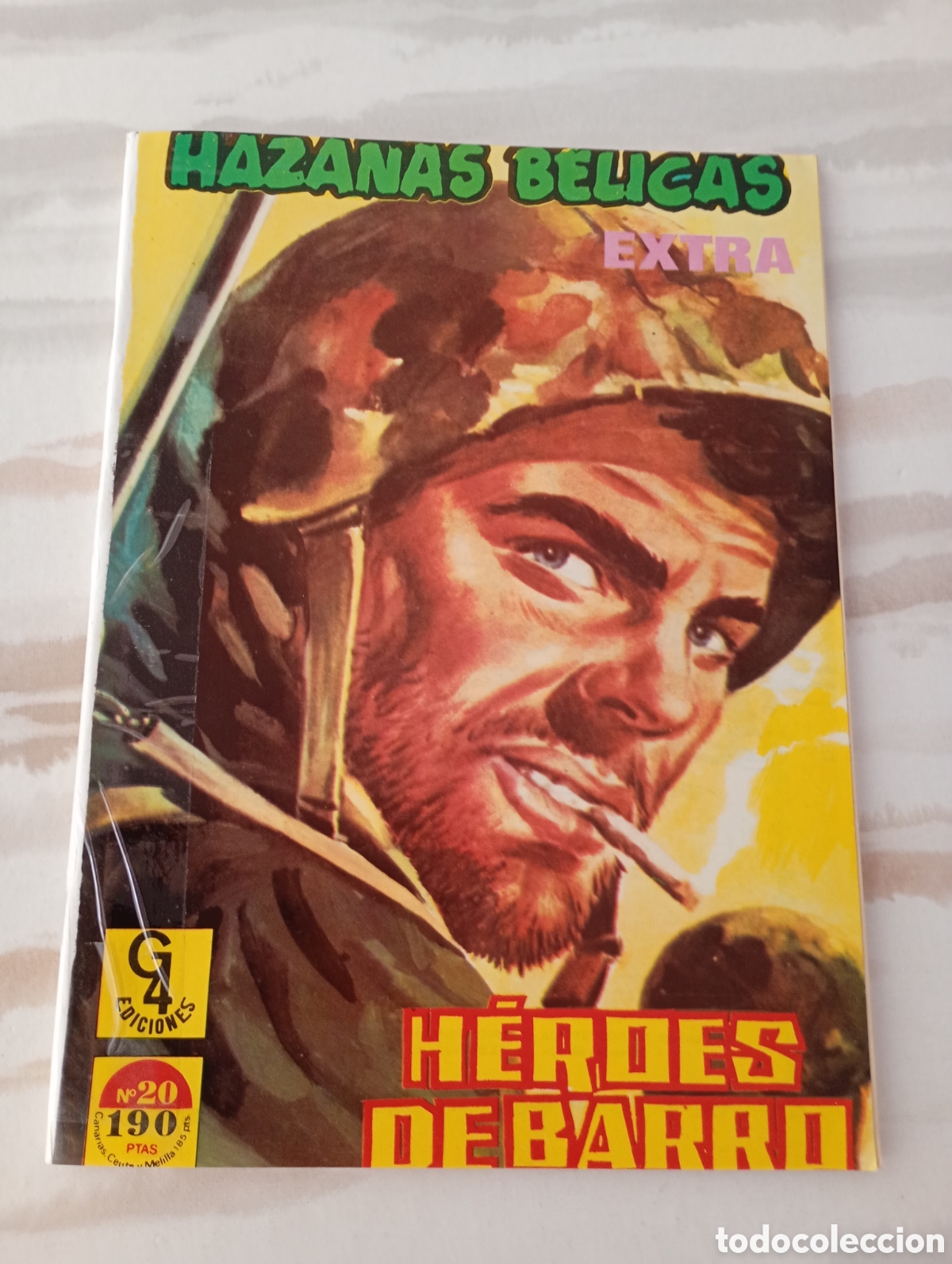Tebeos: HAZA&Ntilde;AS B&Eacute;LICAS EXTRA N&deg; 20 - Foto 1