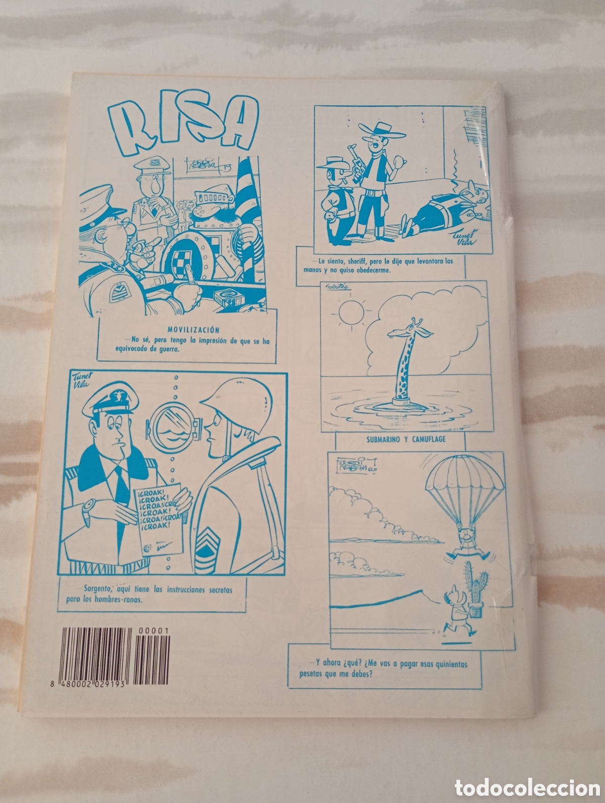 Tebeos: HAZA&Ntilde;AS B&Eacute;LICAS ALMANAQUE 1989 - Foto 3