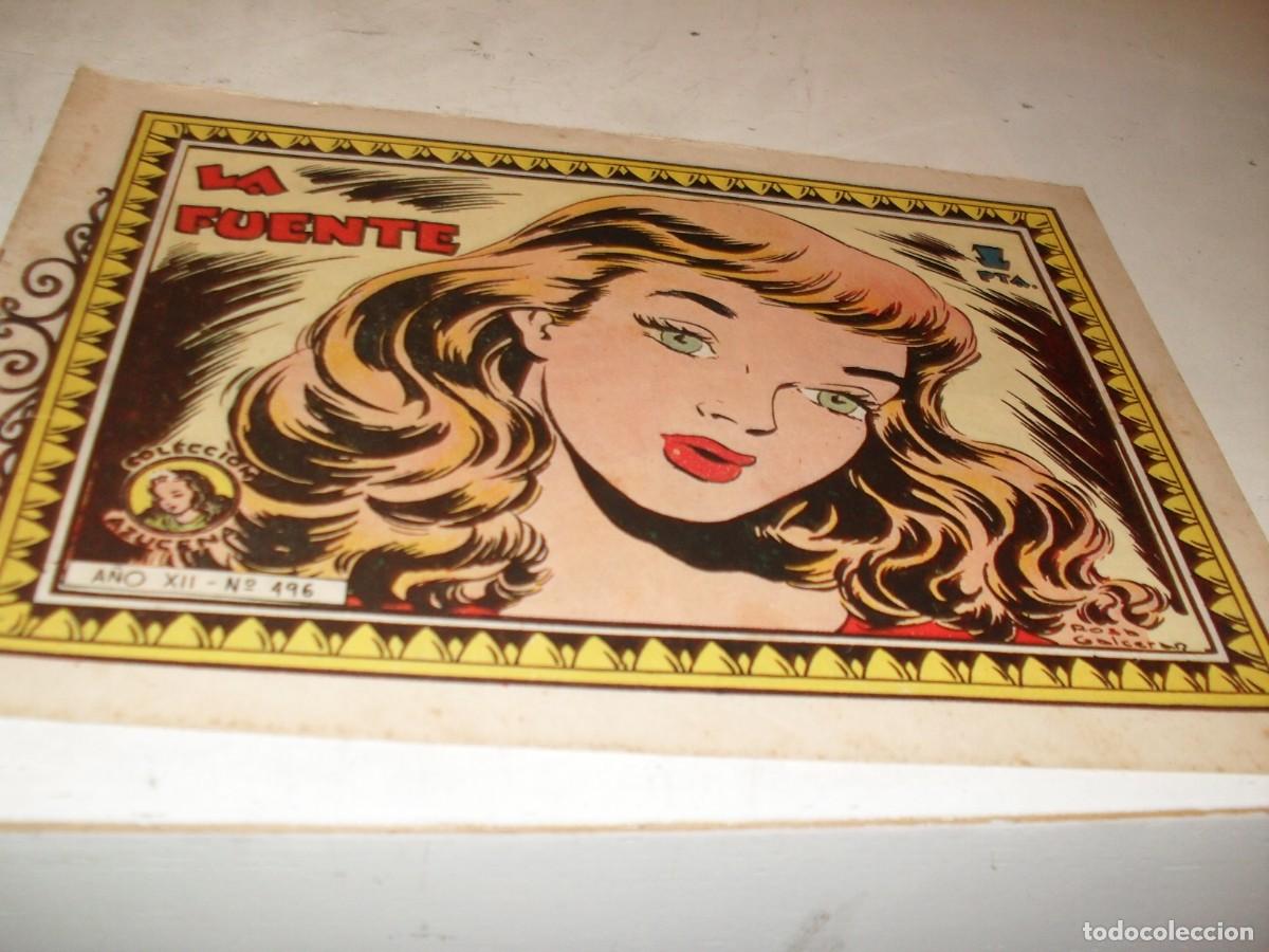 Tebeos: (ORIGINAL)AZUCENA N&ordm; 496,LA FUENTE,DE 1215,TORAY,1950