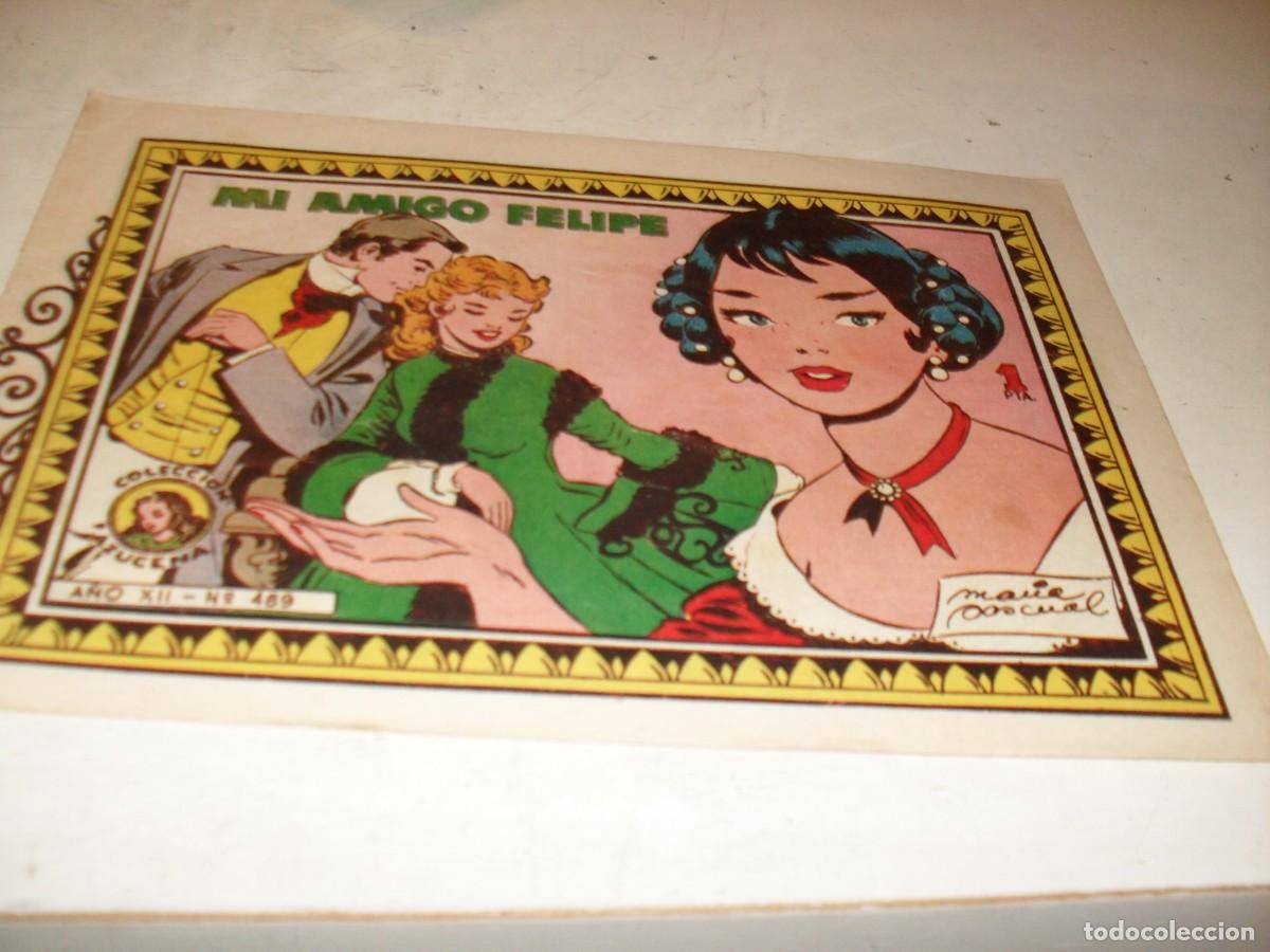 Tebeos: (ORIGINAL)AZUCENA N&ordm; 489,MI AMIGO FELIPE,DE 1215,TORAY,1950